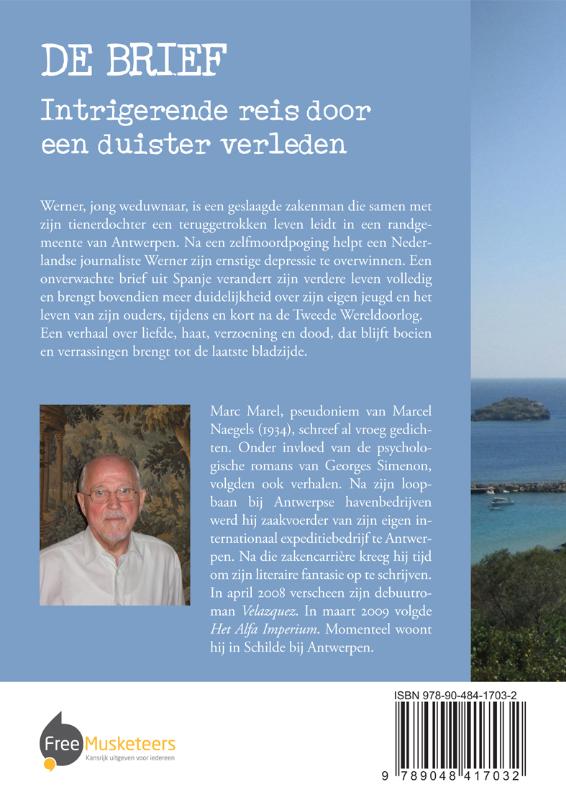 Achterkant van De brief