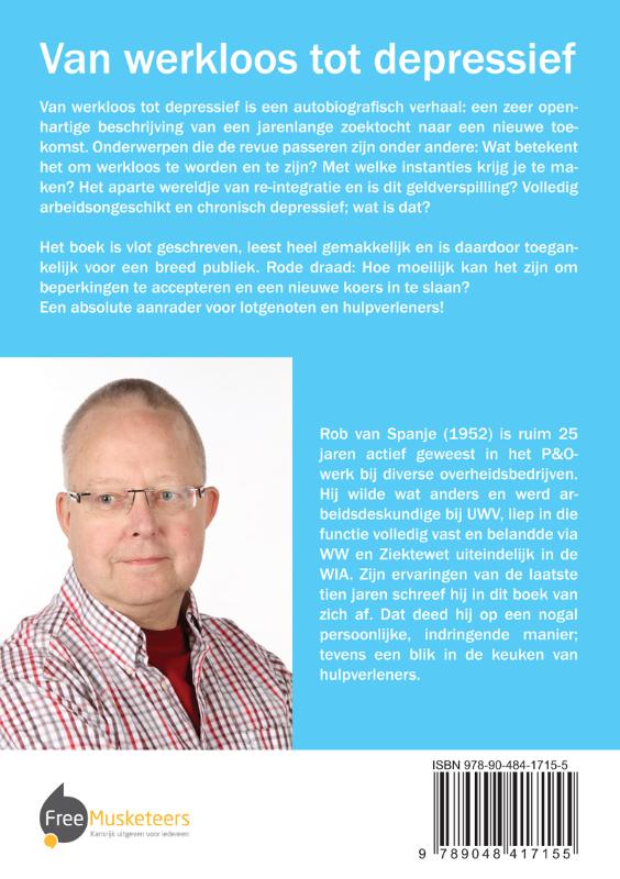 Achterkant van Van werkloos tot depressief