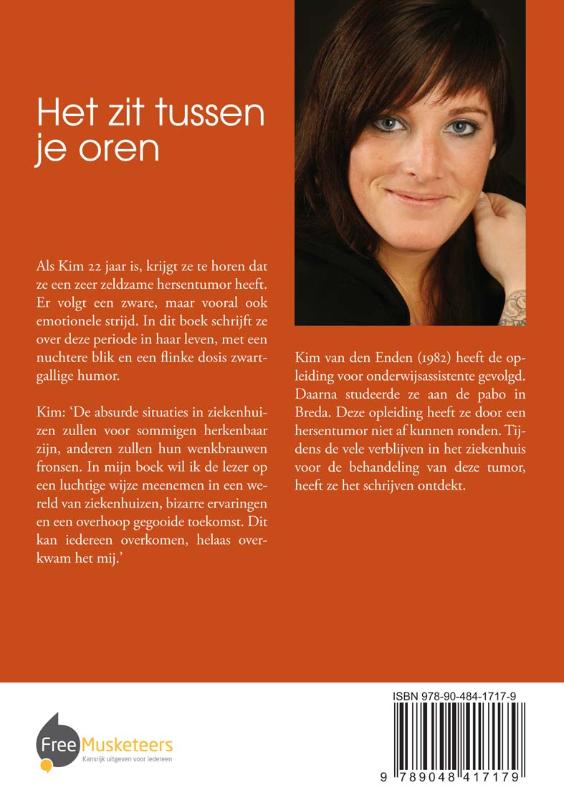 Achterkant van Het zit tussen je oren