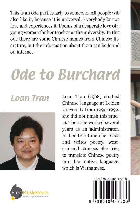 Achterkant van Ode to Burchard