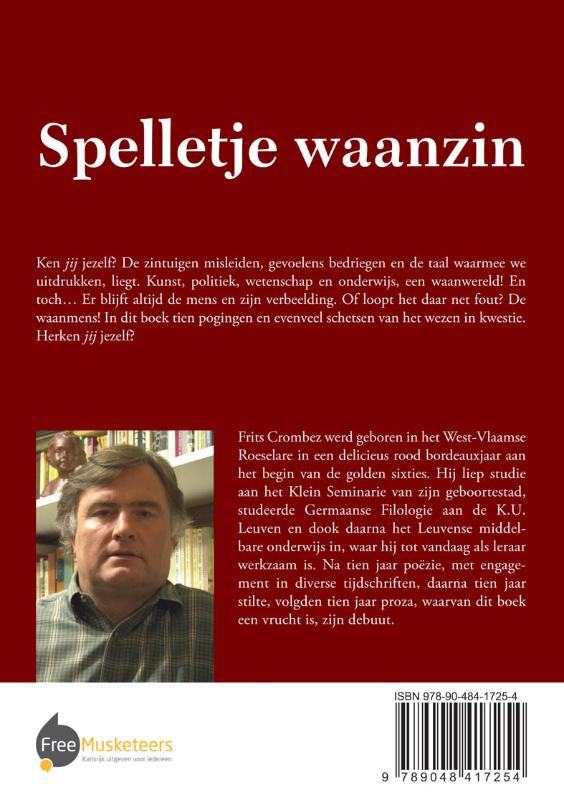 Achterkant van Spelletje waanzin