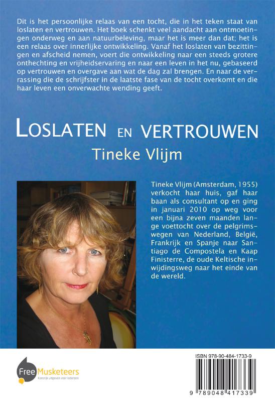 Achterkant van Loslaten en vertrouwen
