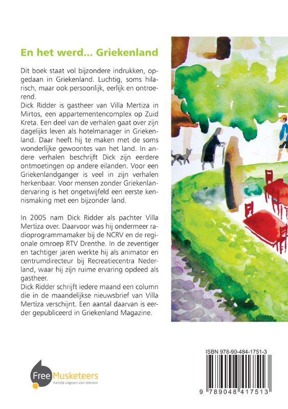Achterkant van En het werd... Griekenland