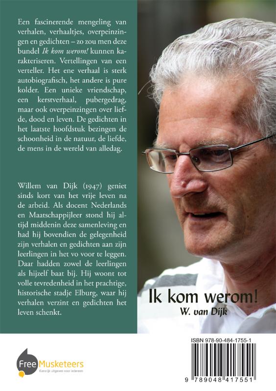 Achterkant van Ik kom werom!