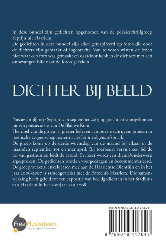 Achterkant van Dichter bij beeld