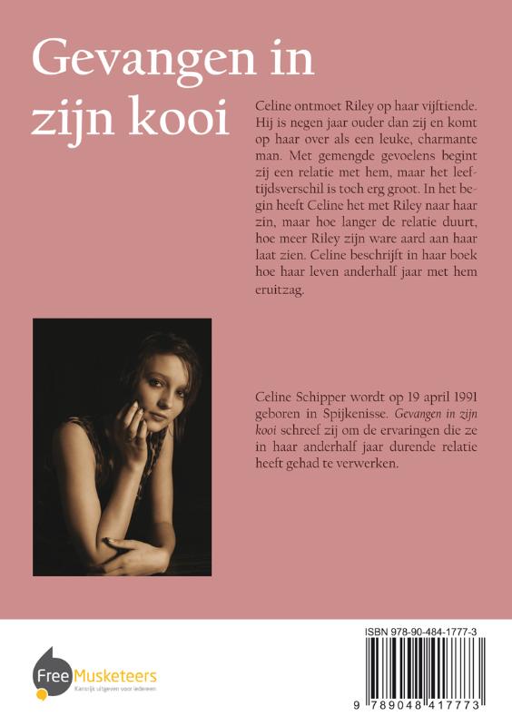 Achterkant van Gevangen in zijn kooi