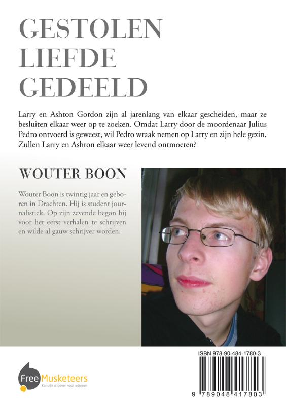 Achterkant van Gestolen Liefde Gedeeld
