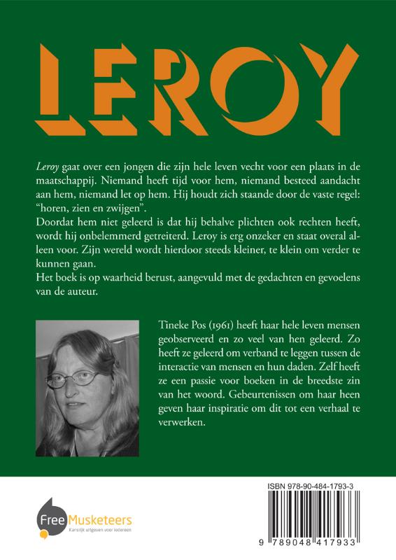 Achterkant van Leroy