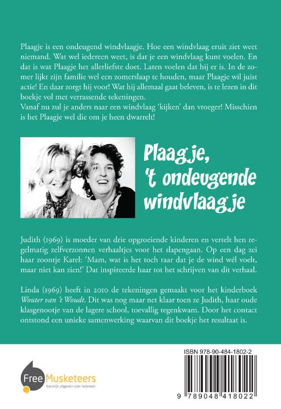 Achterkant van Plaagje, t ondeugende windvlaagje