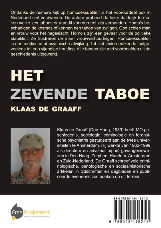 Achterkant van Het zevende taboe