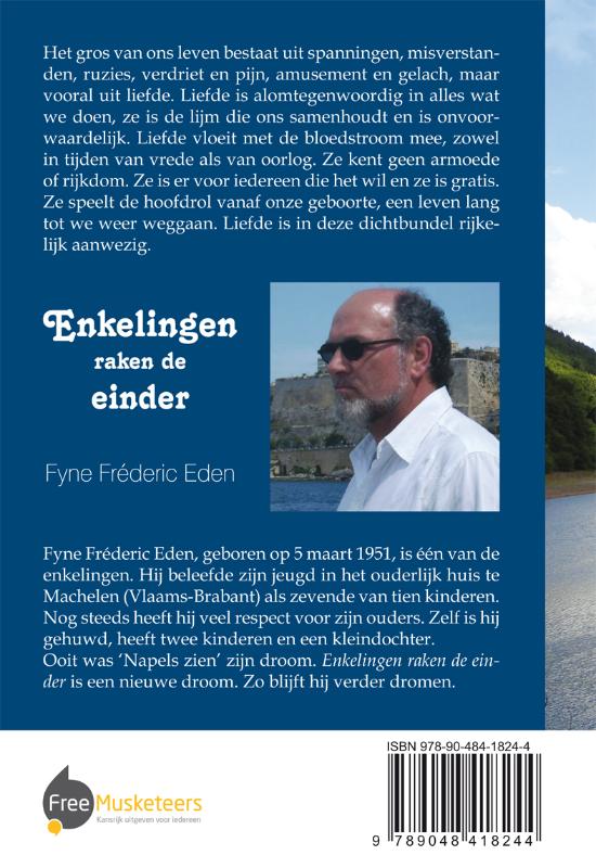 Achterkant van Enkelingen raken de einder