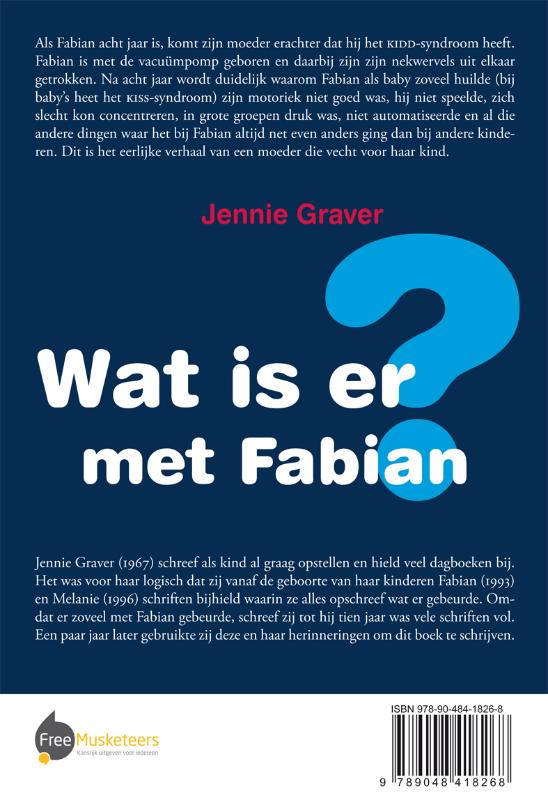 Achterkant van Wat is er met Fabian?