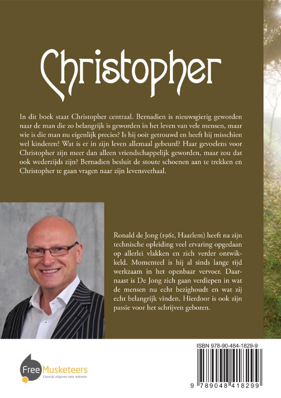 Achterkant van Christopher