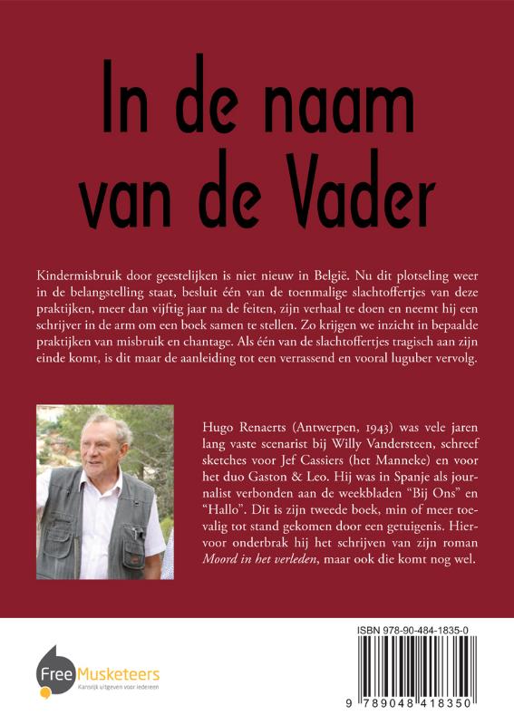 Achterkant van In de naam van de Vader
