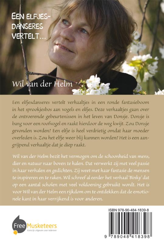 Achterkant van Een elfjesdanseres vertelt