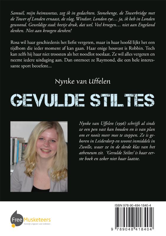 Achterkant van Gevulde Stiltes