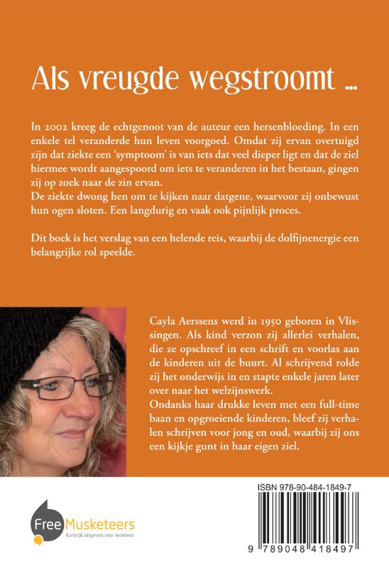 Achterkant van Als vreugde wegstroomt ...