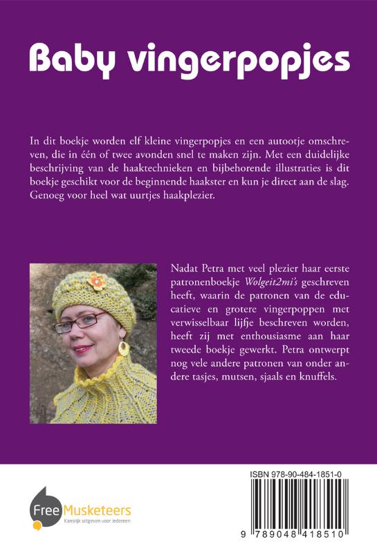 Achterkant van Baby vingerpopjes