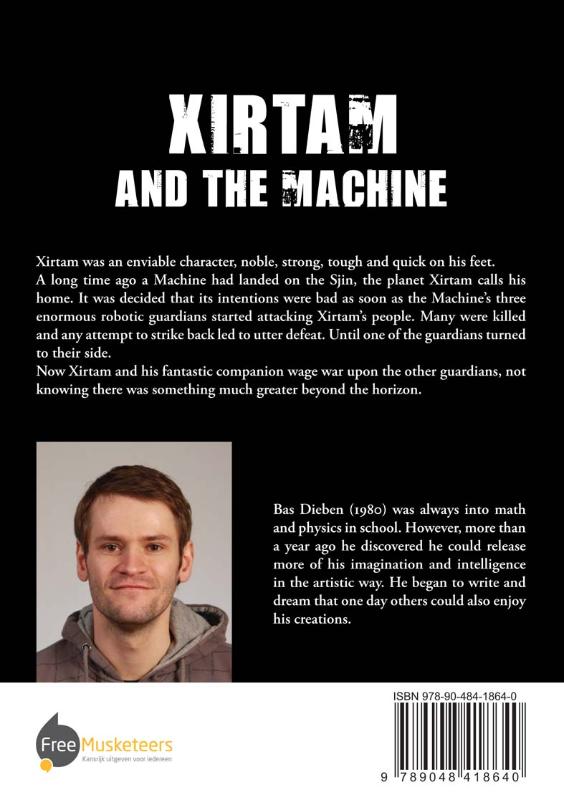Achterkant van Xirtam and the Machine