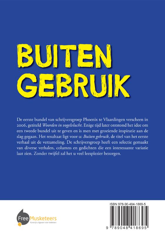 Achterkant van Buiten gebruik