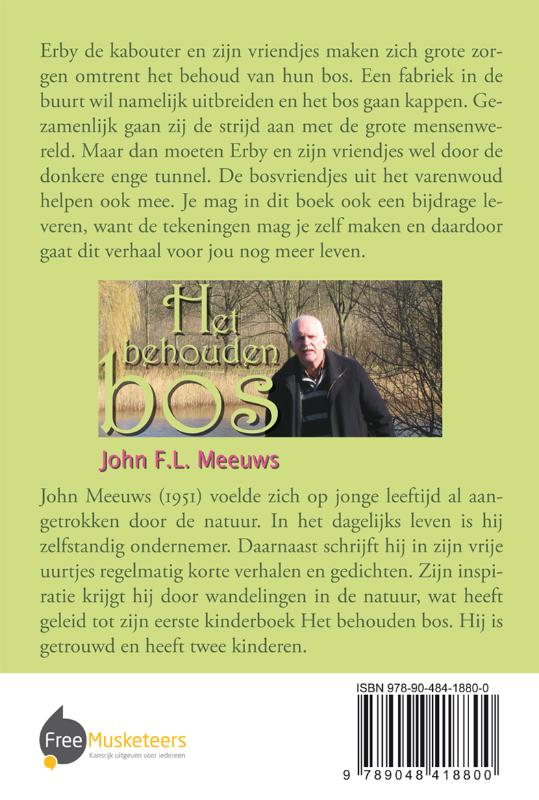 Achterkant van Het behouden bos