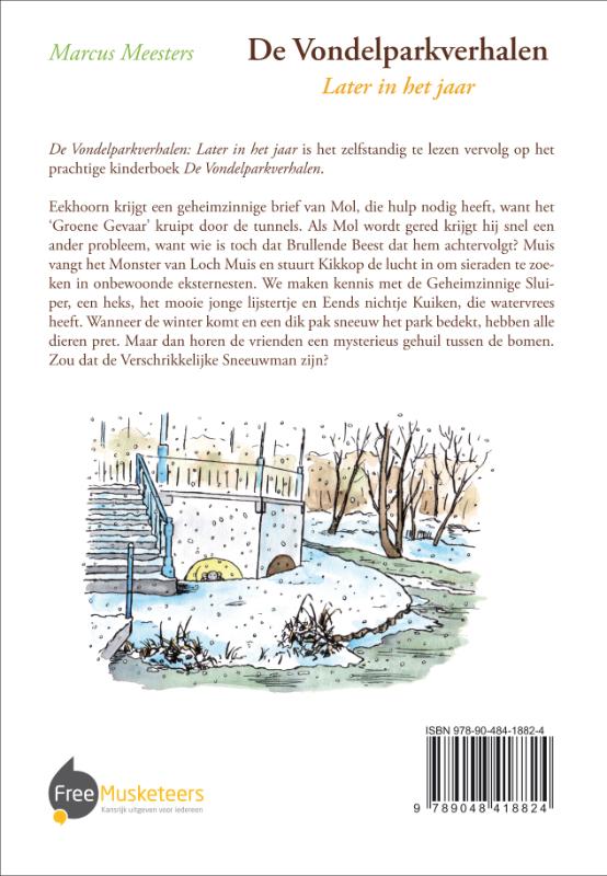 Achterkant van later in het jaar