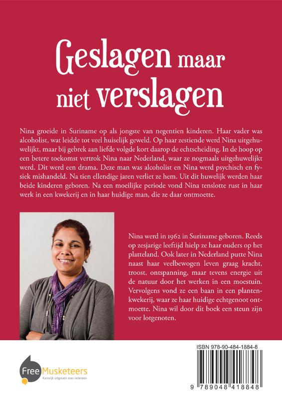 Achterkant van Geslagen maar niet verslagen