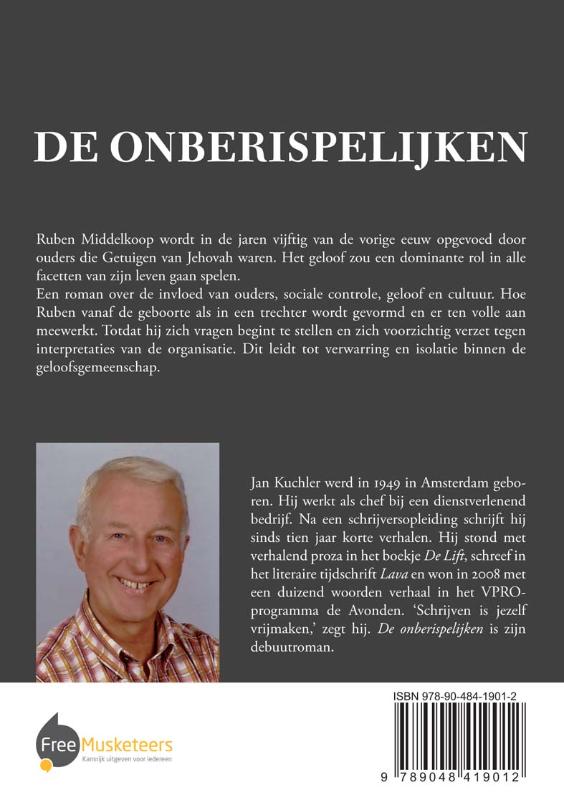 Achterkant van De onberispelijken