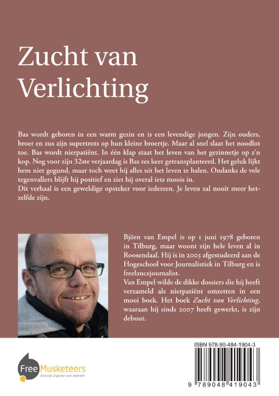 Achterkant van Zucht van Verlichting