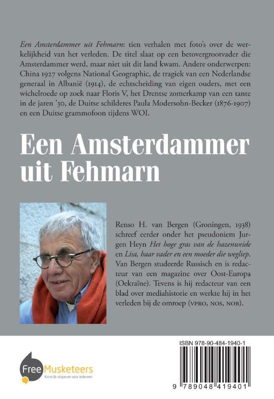 Achterkant van Een Amsterdammer uit Fehmarn