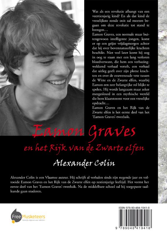 Achterkant van Eamon Graves en het Rijk van de Zwarte elfen