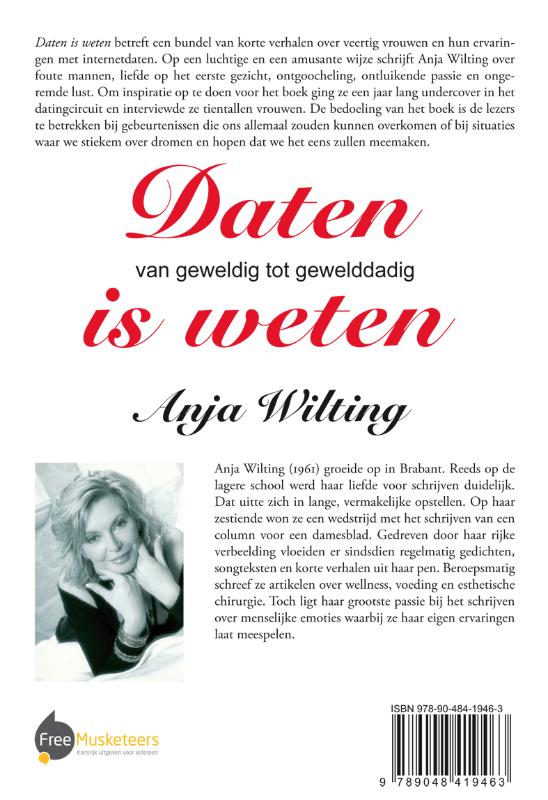Achterkant van Daten is weten