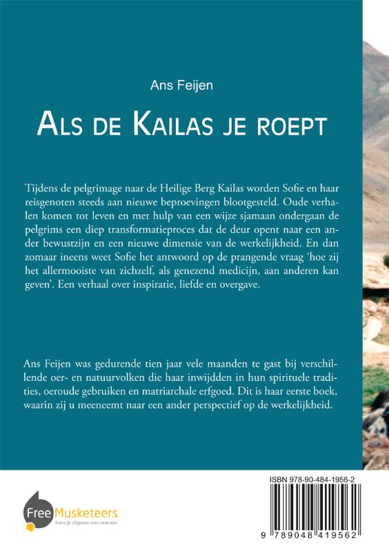 Achterkant van Als de Kailas je roept