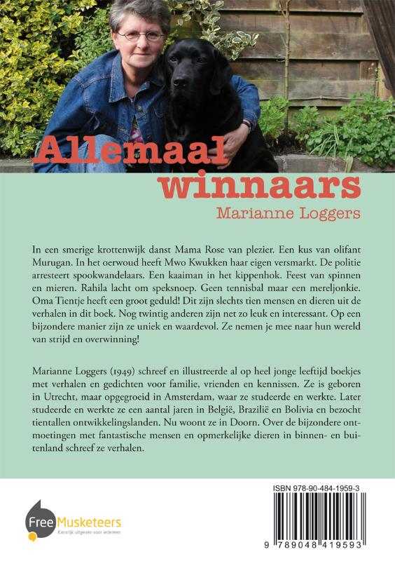 Achterkant van Allemaal winnaars