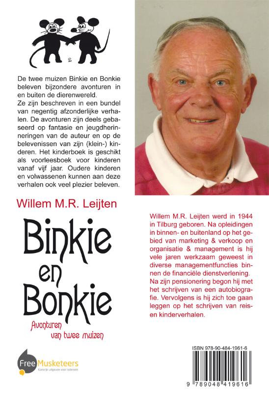 Achterkant van Binkie en Bonkie
