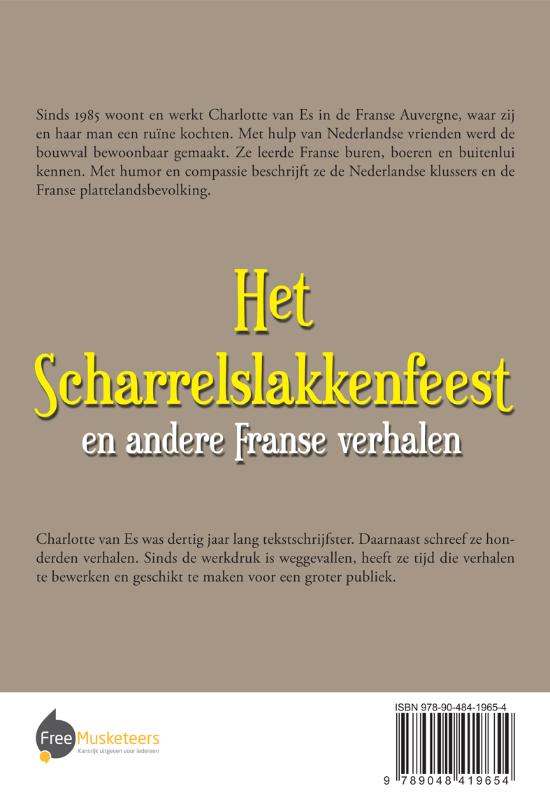 Achterkant van Het Scharrelslakkenfeest en andere Franse verhalen