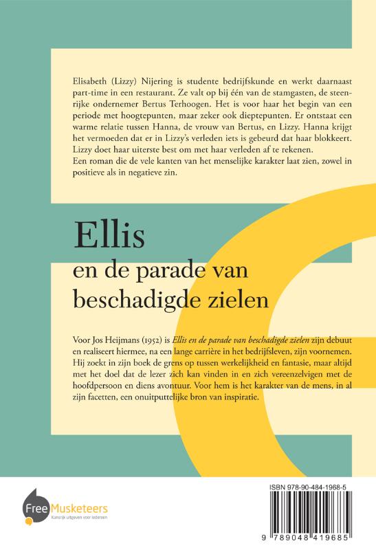 Achterkant van Ellis en de parade van beschadigde zielen
