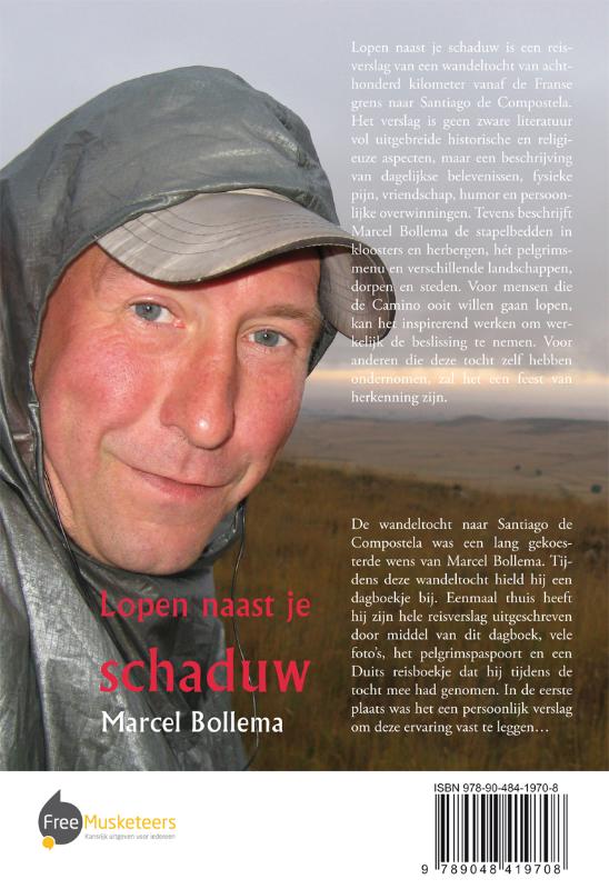 Achterkant van Lopen naast je schaduw