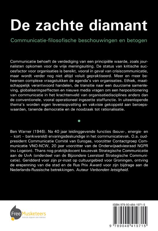 Achterkant van De zachte diamant