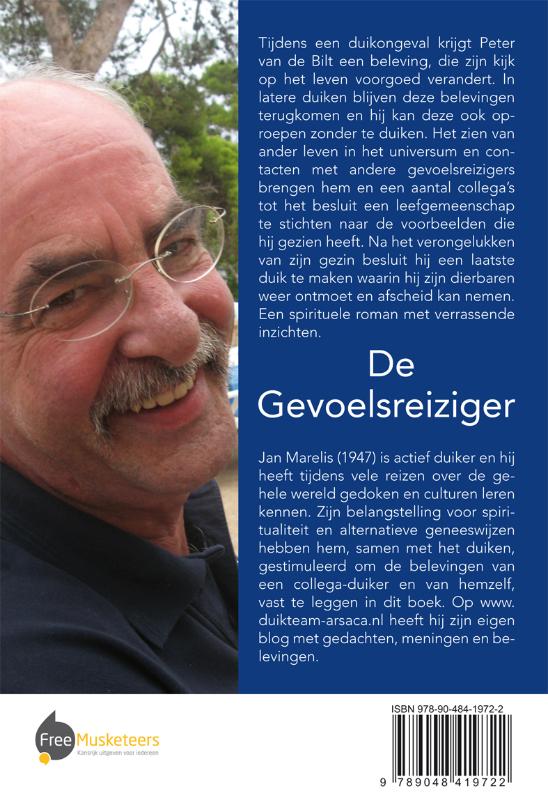 Achterkant van De gevoelsreiziger