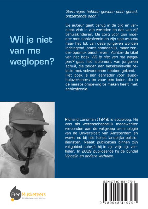 Achterkant van Wil je niet van me weglopen?