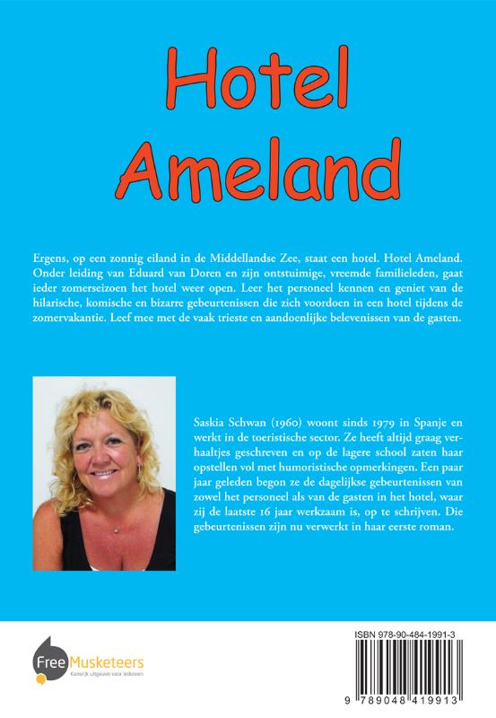 Achterkant van Hotel Ameland