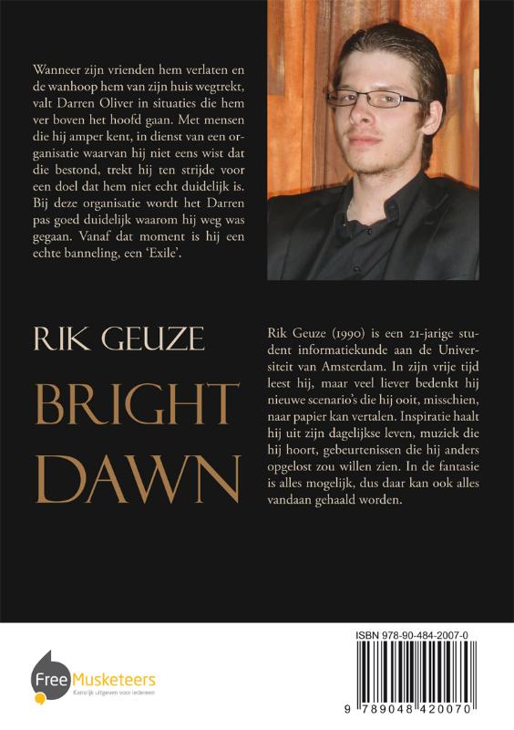 Achterkant van Bright Dawn