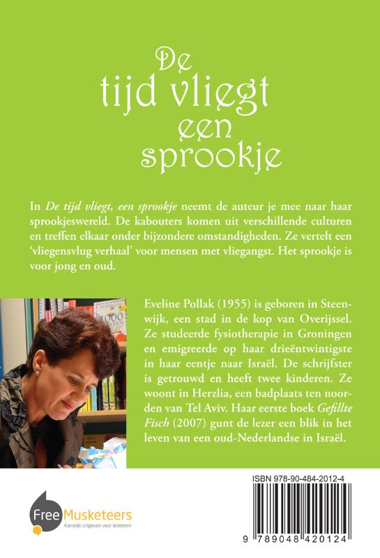 Achterkant van De tijd vliegt