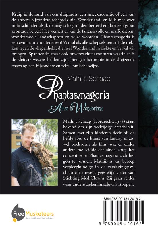 Achterkant van Alive in wonderland