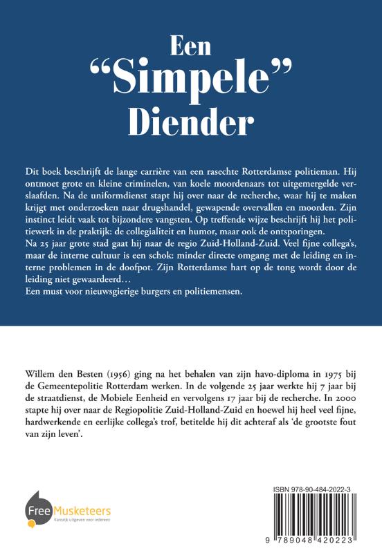 Achterkant van Een "simpele" diender