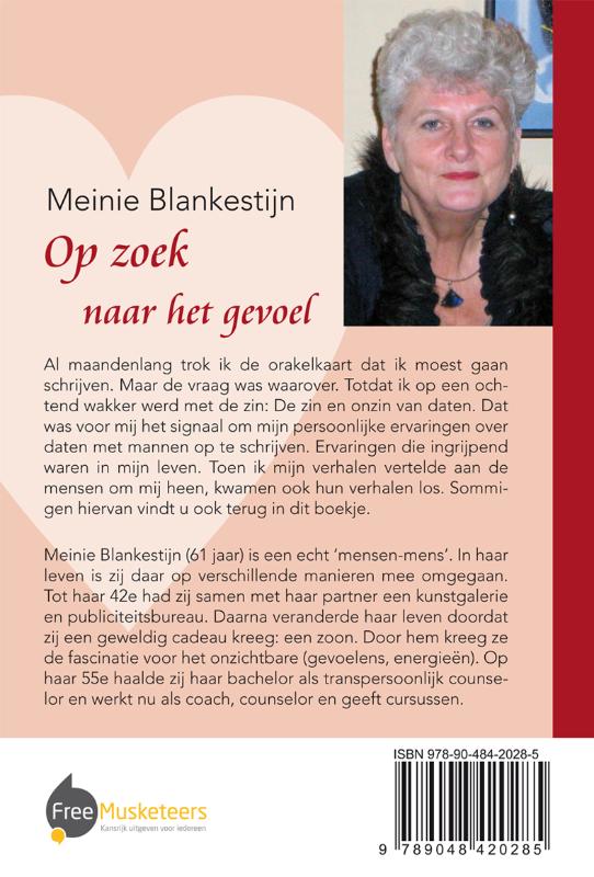 Achterkant van Op zoek naar het gevoel