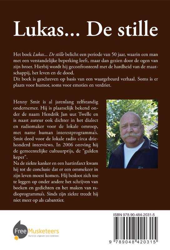 Achterkant van Lukas... De stille