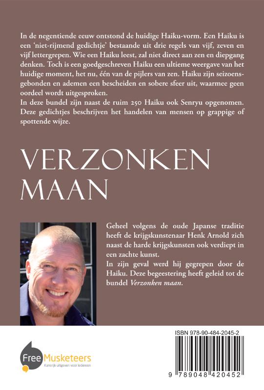 Achterkant van Verzonken maan
