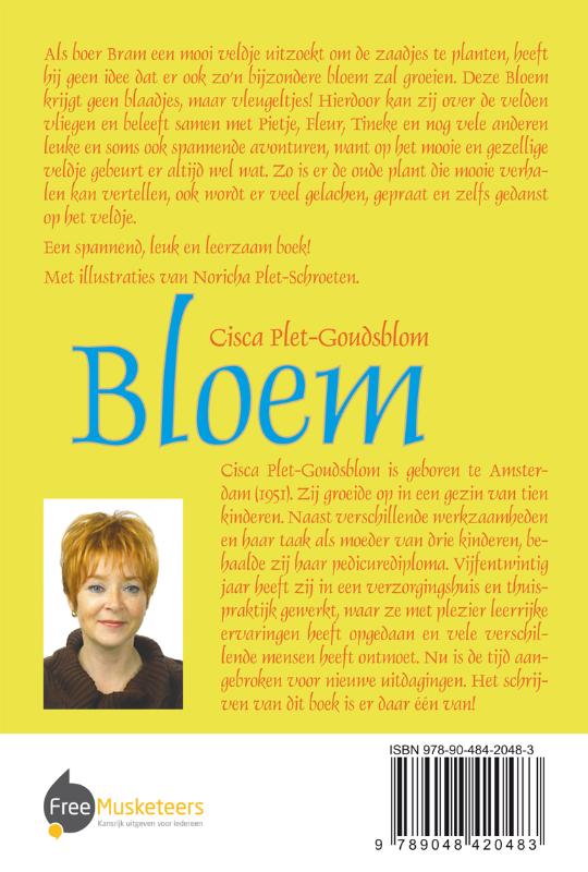 Achterkant van Bloem